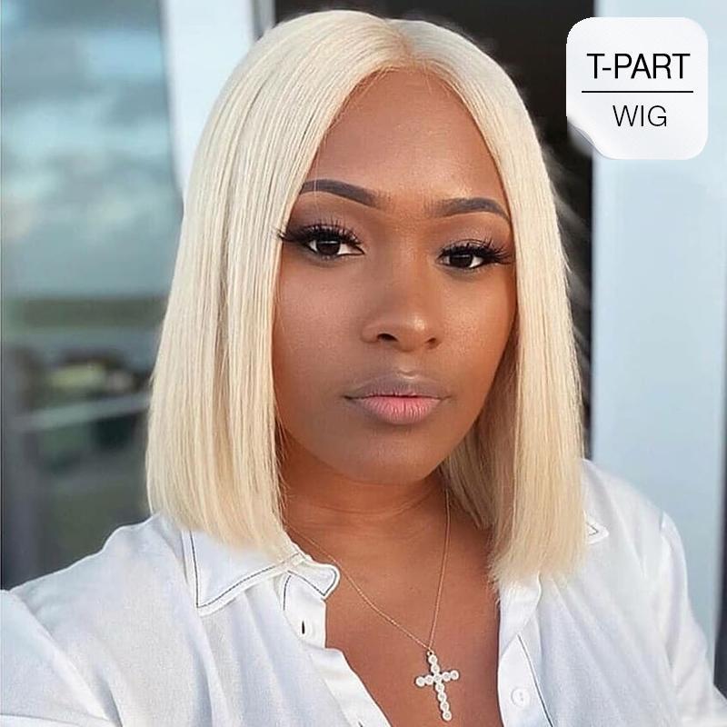 5*1 Natural Color Bob Wig  And 13*4 613 Bob Wig