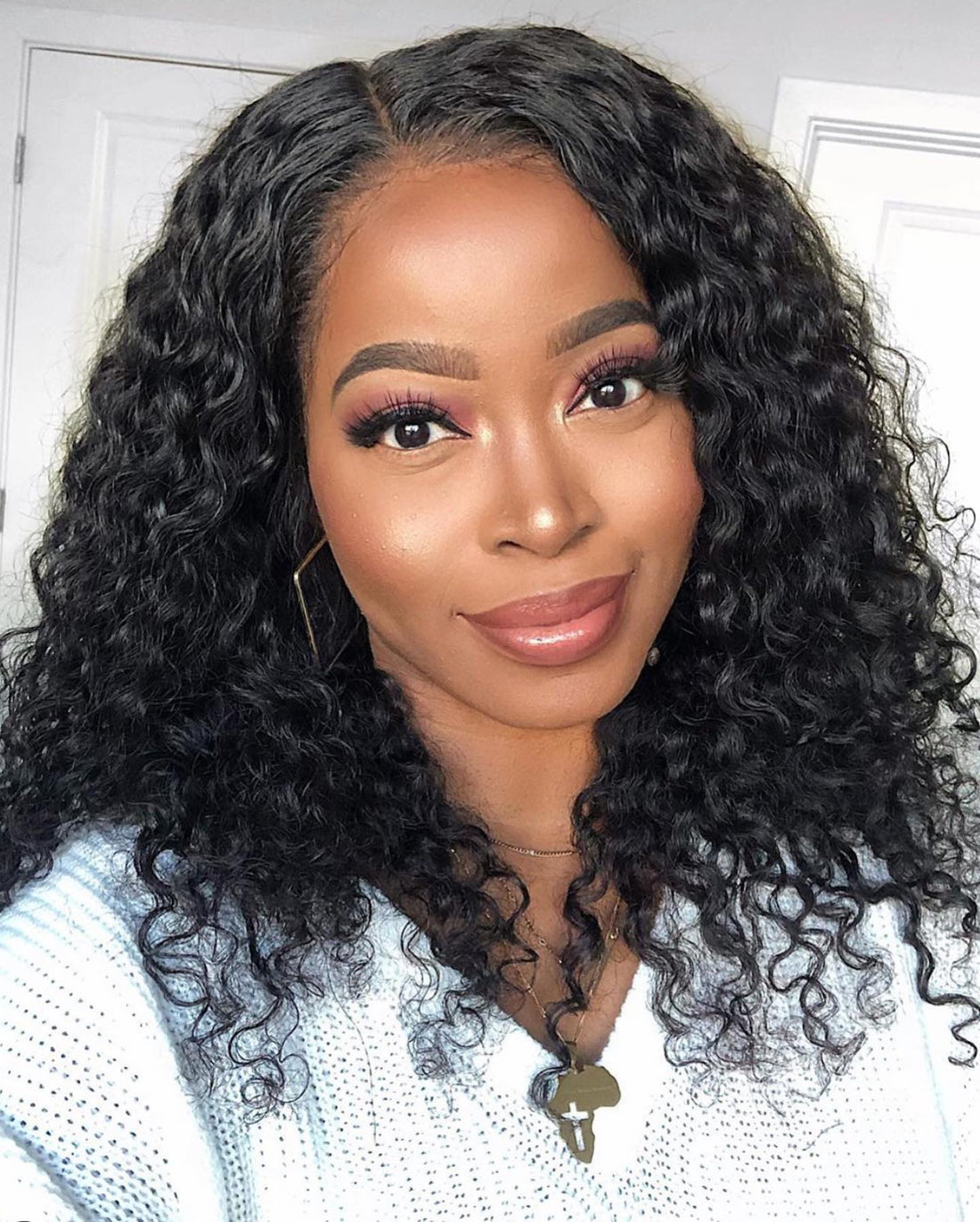 Deep Wave 613 wig And Natural Color Fenfeng Kinky Curly Wig