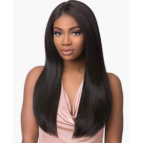 4x4 Lace Closure Straight Human Hair Wigs - Bangsontarget